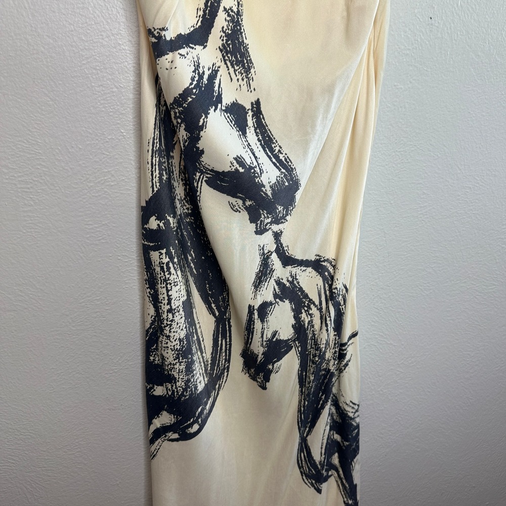 Anthropologie Conditions Apply Chloe Maxi Slip Dress Horse Satin Size 3x - Picture 6 of 9